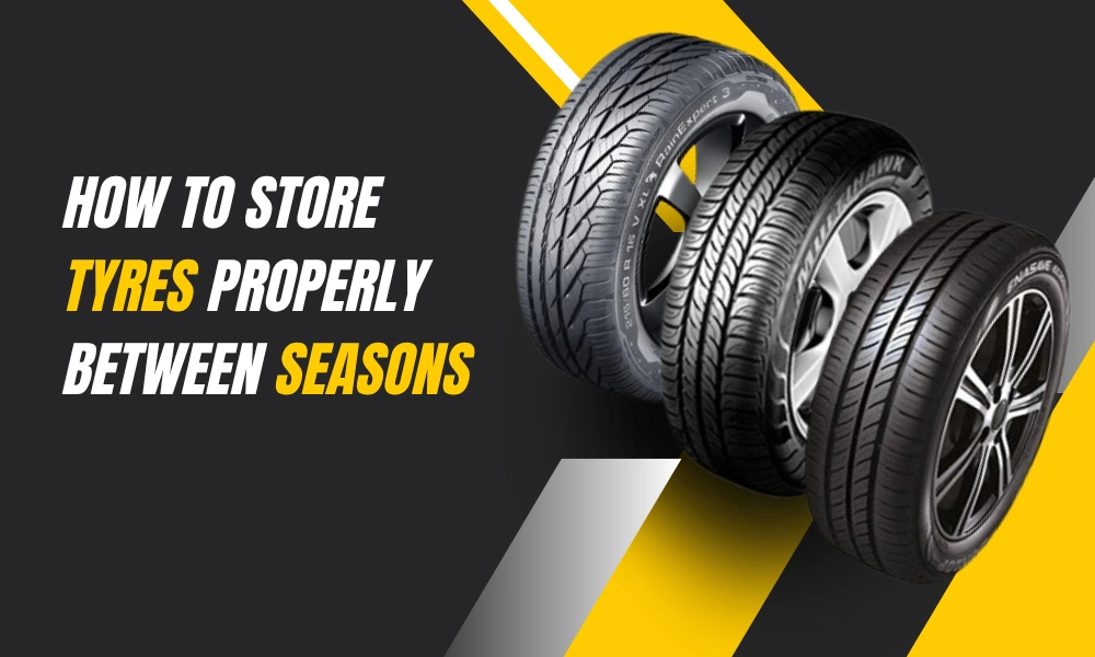 How to Store Tyres Properly Between Seasons