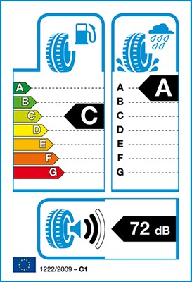 EU Tyre Label Example