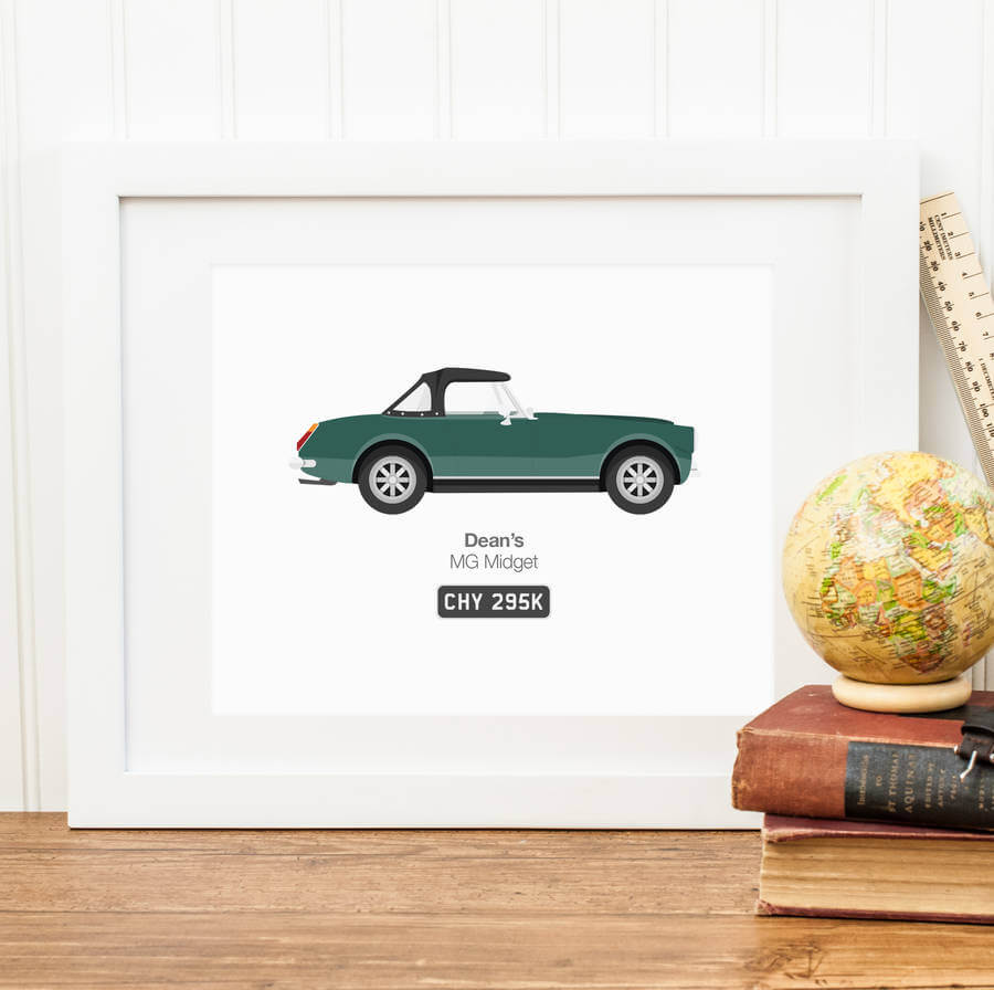 Father's Day Car Illustration RyRy Shop